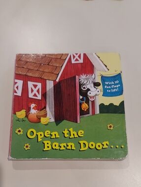 Open the Barn Door Interactive Baby Board Book